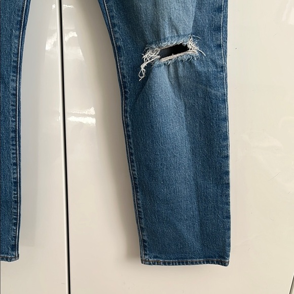 LEVIS 501 Women’s Straight Leg Denim Blue Jeans, Size W31 L30 - Picture 3 of 13